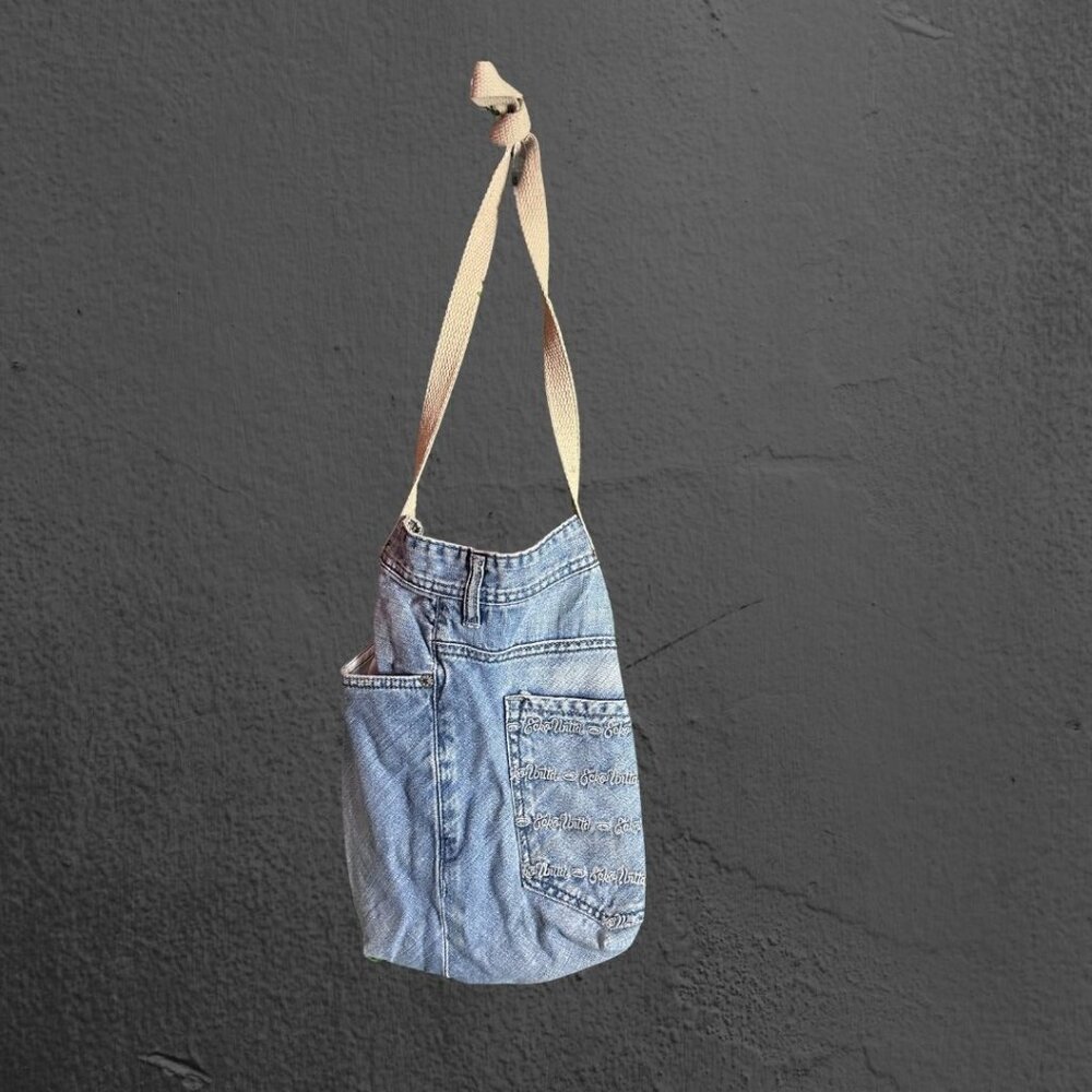 UpShabby Ecko Unltd Upcycled Hobo Bag